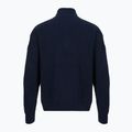 Pánský svetr Dovre Ribbed Knit Half Zip navy 2