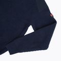 Pánský svetr Dovre Ribbed Knit Half Zip navy 4