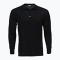 Pánská termo mikina Dovre Wool Half Zip black