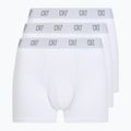 Pánské boxerky CR7 Basic Trunk 3 páry white