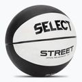 Dětský basketbal SELECT Basketball Street v23 white/black velikost 7 2