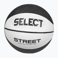 Dětský basketbal SELECT Basketball Street v23 white/black velikost 7