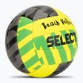 SELECT Beach Volleyball v24 yellow/black velikost 5 2