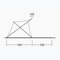 Plážový stan Outwell Whitby Beach Shelter light grey 6