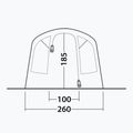 Kempingový stan pro 4 osoby Outwell Monterey 4 Air blue 6