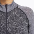 Dámská termo mikina Dovre Wool Organic Half Zip grey 3