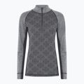 Dámská termo mikina Dovre Wool Organic Half Zip grey 5