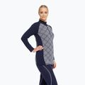 Dámská termo mikina Dovre Wool Organic Half Zip navy 3
