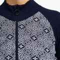 Dámská termo mikina Dovre Wool Organic Half Zip navy 4