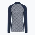 Dámská termo mikina Dovre Wool Organic Half Zip navy 7