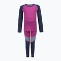 Dětské termoprádlo Color Kids Ski Underwear Colorblock różowo-černá 740777.5885 7