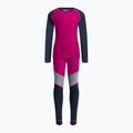 Dětské termoprádlo Color Kids Ski Underwear Colorblock różowo-černá 740777.5885