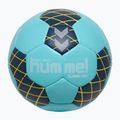Míč na házenou pro děti Hummel Classic HB Jr light blue/marine/yellow size 0