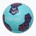 Míč na házenou pro děti Hummel Classic HB Jr light blue/marine/red size 1 2