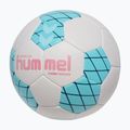 Míč na házenou Hummel Classic Energizer off white/light blue/marine size 2 2