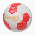 Míč na házenou Hummel Classic Elite HB off white/red/orange size 3 2