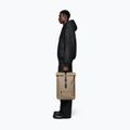 Městský batoh Rains Rucksack Rolltop Beige 5