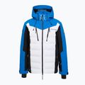 Pánská lyžařská bunda BERGSON Velox Stx ibiza blue/white