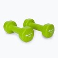 Činky Meteor 2 x 1 5 kg zelené 30183