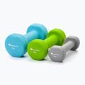 Sada činek se stojanem Meteor 2 x 1 kg / 2 x 2 kg / 2 x 3 kg barevné 30189 4
