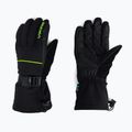 Pánské lyžařské rukavice Viking Bormio black/yellow 110/20/4098
