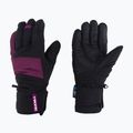 Pánské lyžařské rukavice Viking Espada black/purple 113/24/4587