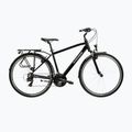 Pánské trekingové kolo KROSS Trans 1.0 black/silver/gloss