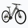 Dámské krosové kolo KROSS Evado 3.0 In gray/green 2