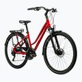 Dámské trekingové kolo KROSS Trans 5.0 In red/silver/gloss 2