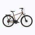 Trekové kolo KROSS Trans 5.0 brown/silver/gloss