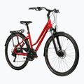 Dámské trekové kolo KROSS Trans 5.0 In red/silver/gloss 2
