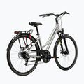 Dámské trekové kolo KROSS Trans 3.0 In silver/gray/gloss 3