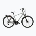 Pánské trekingové kolo KROSS Trans 3.0 silver/blue/gloss
