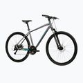 Krosové kolo KROSS Evado 3.0 grey/teal/gloss 2