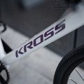 Gravelové kolo KROSS Esker 1.0 FL grey/purple/gloss 14