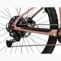 Dámské elektrokolo KROSS Influx Hyb 3.0 27,5 el. 800 Wh pink/burgundy/matte 8