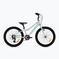 Dětské kolo KROSS Lea Mini 1.0 silver/turquoise/gloss