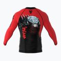Dětský rashguard longsleeve SMMASH Zilla červený 2