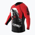 Dětský rashguard longsleeve SMMASH Zilla červený 4