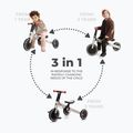 Dětské odrážedlo tříkolka Kinderkraft 4TRIKE šedé 9