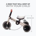 Dětské odrážedlo tříkolka Kinderkraft 4TRIKE šedé 10