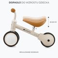 Dětské odrážedlo tříkolka Kinderkraft Cutie light beige 6