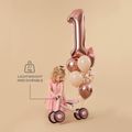 Odrážedlo Kinderkraft Cutie Flash pink 8