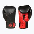 Boxerské rukavice  DBX BUSHIDO "Hammer - Red" Muay Thai czarne/czerwone