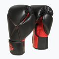 Boxerské rukavice  DBX BUSHIDO "Hammer - Red" Muay Thai czarne/czerwone 3