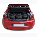 Sada tašek do zavazadlového prostoru auta  KJUST Alfa Romeo Mito Hatchback 2008-2018 3 ks. black 11