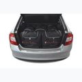 Sada tašek do zavazadlového prostoru  KJUST Skoda Rapid Liftback 2012-2019 5 ks black  12