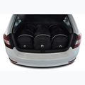 Sada tašek do zavazadlového prostoru  KJUST Skoda Rapid Spaceback 2012+ 3 ks black  8