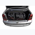 Sada tašek do zavazadlového prostoru  KJUST Opel Astra Cabrio 2001-2006 4 ks black  12