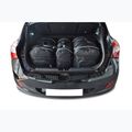 Sada tašek do zavazadlového prostoru KJUST Hyundai I30 Hatchback 2012-2016 3 ks black 14